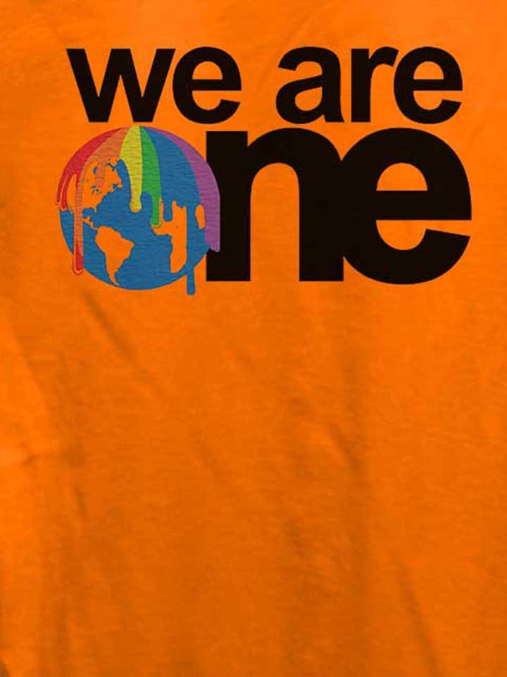 we-are-one-logo-damen-t-shirt orange 4