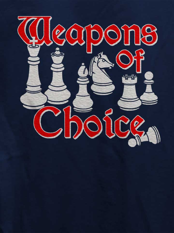 weapons-of-choice-chess-damen-t-shirt dunkelblau 4