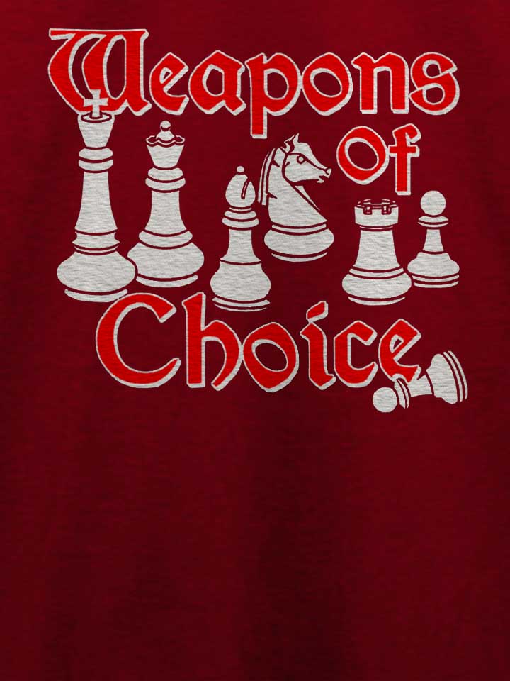 weapons-of-choice-chess-t-shirt bordeaux 4