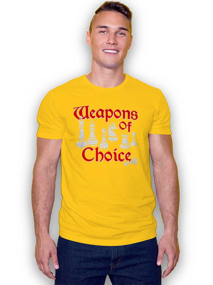 weapons-of-choice-chess-t-shirt gelb 2