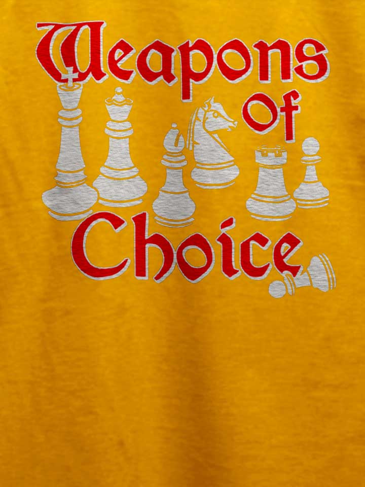 weapons-of-choice-chess-t-shirt gelb 4