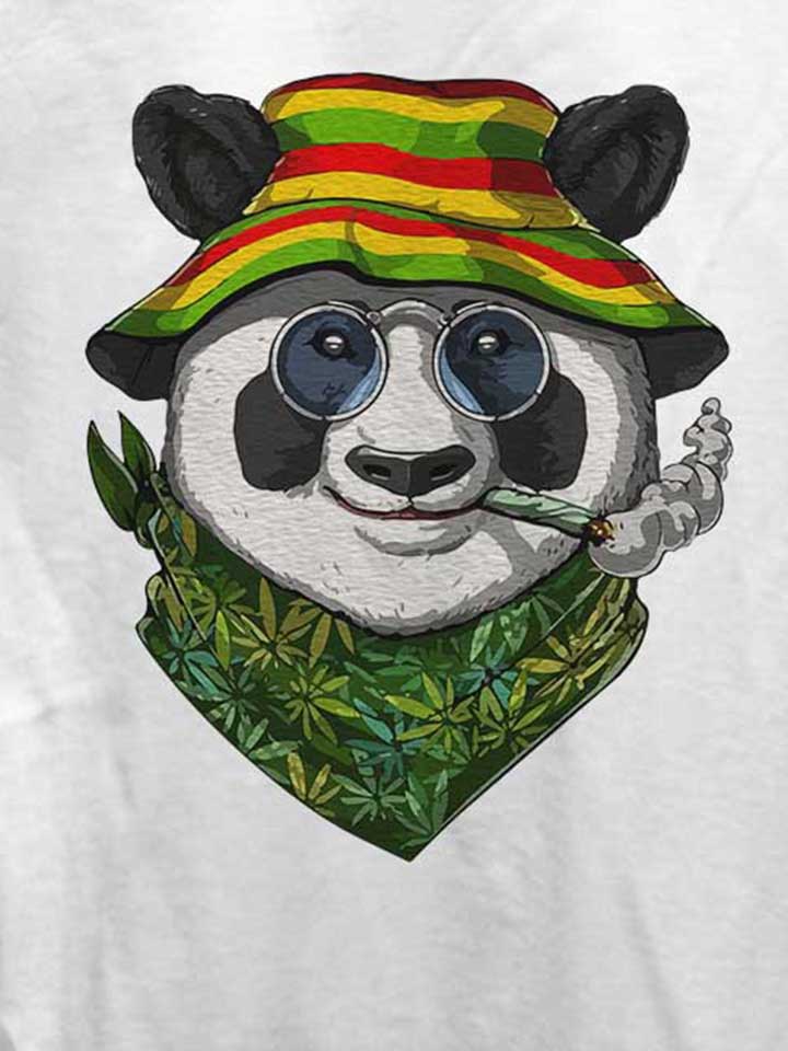 weed-panda-damen-t-shirt weiss 4