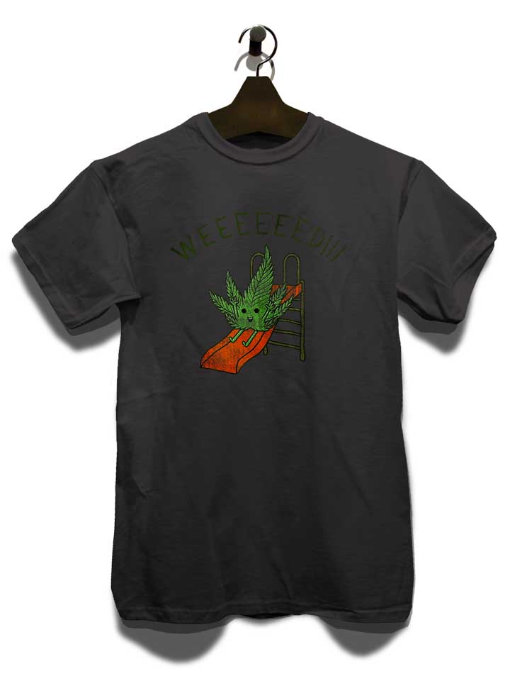 weed-slider-cartoon-t-shirt dunkelgrau 3