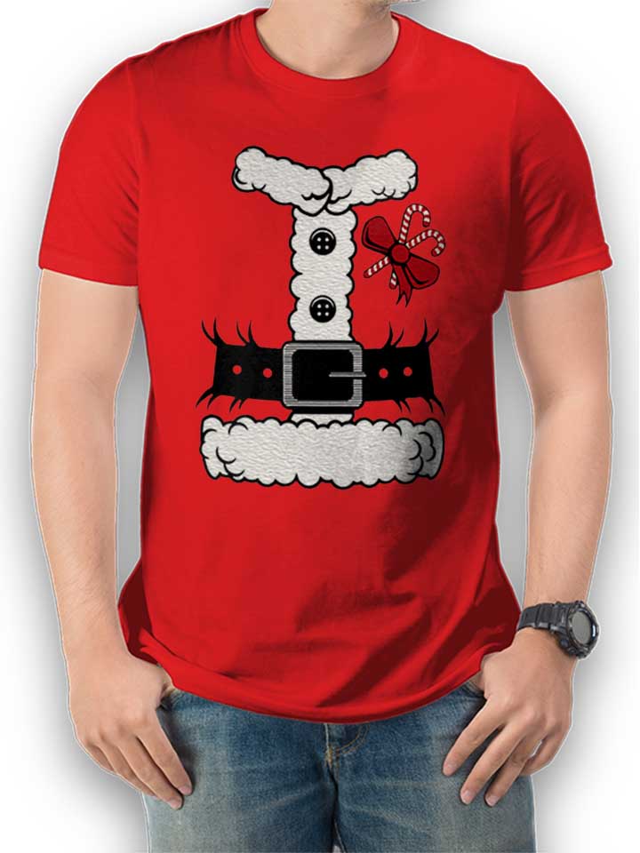 Weihnachtsmann T-Shirt rot L