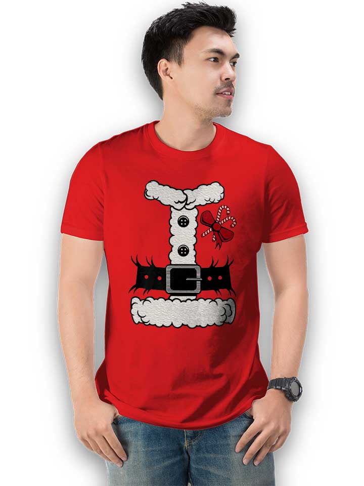 weihnachtsmann-t-shirt rot 2