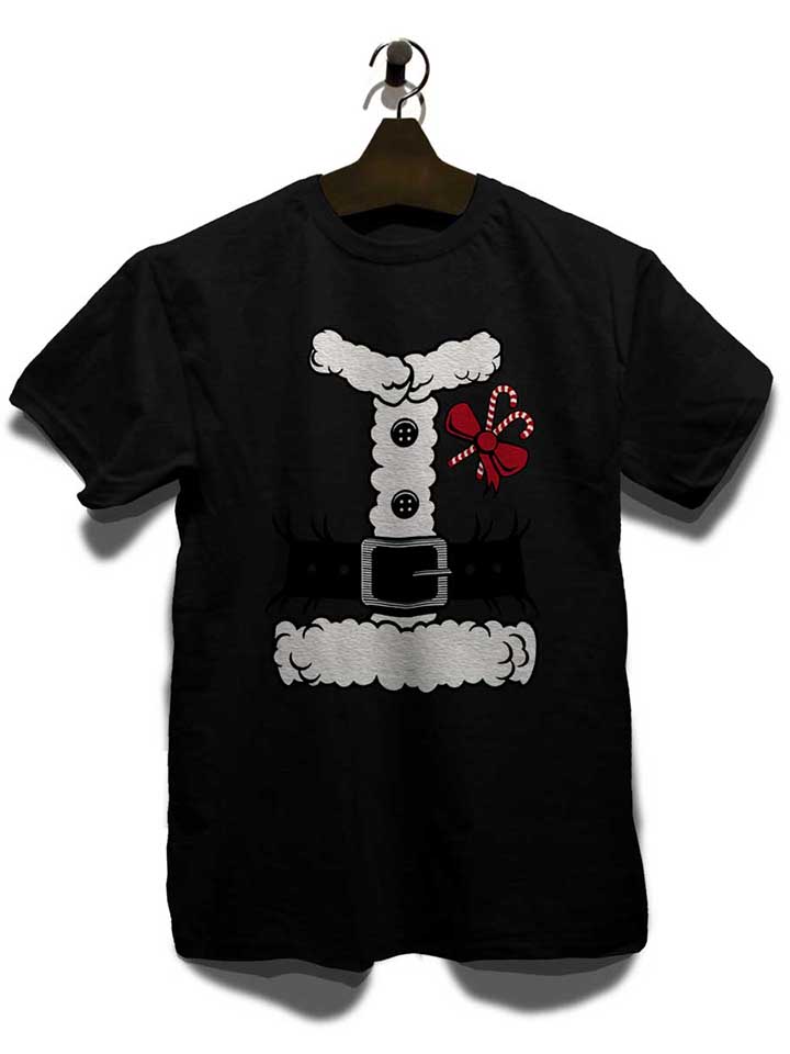 weihnachtsmann-t-shirt schwarz 3