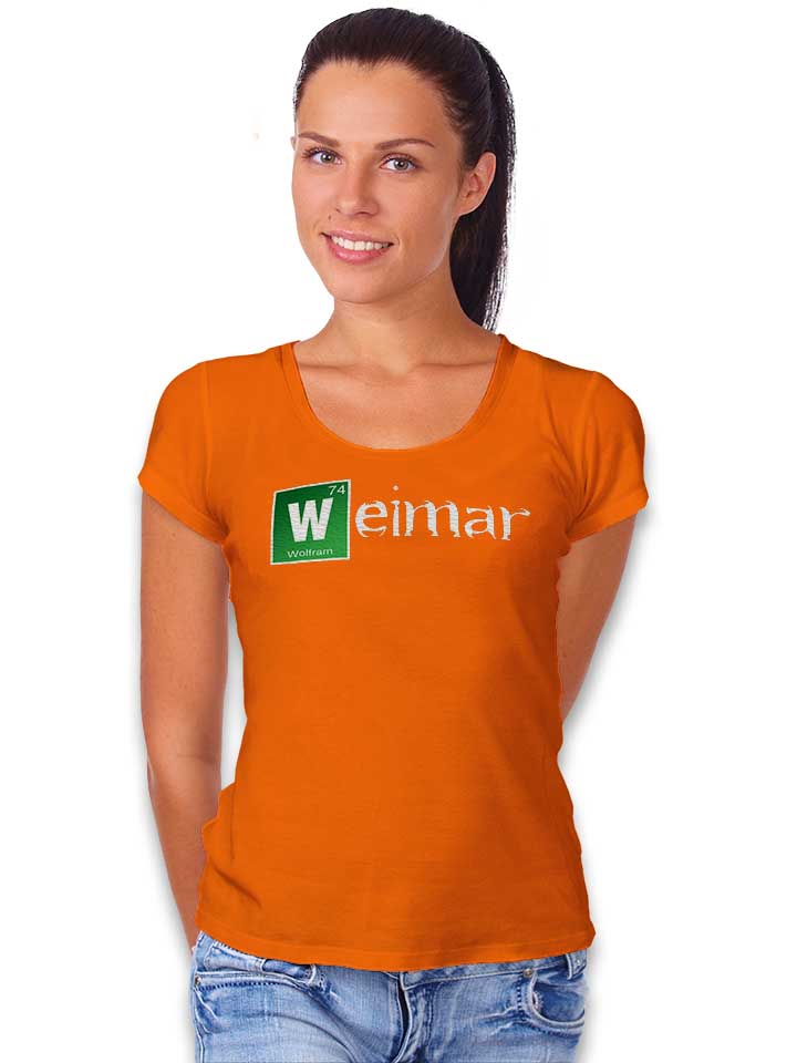 weimar-damen-t-shirt orange 2