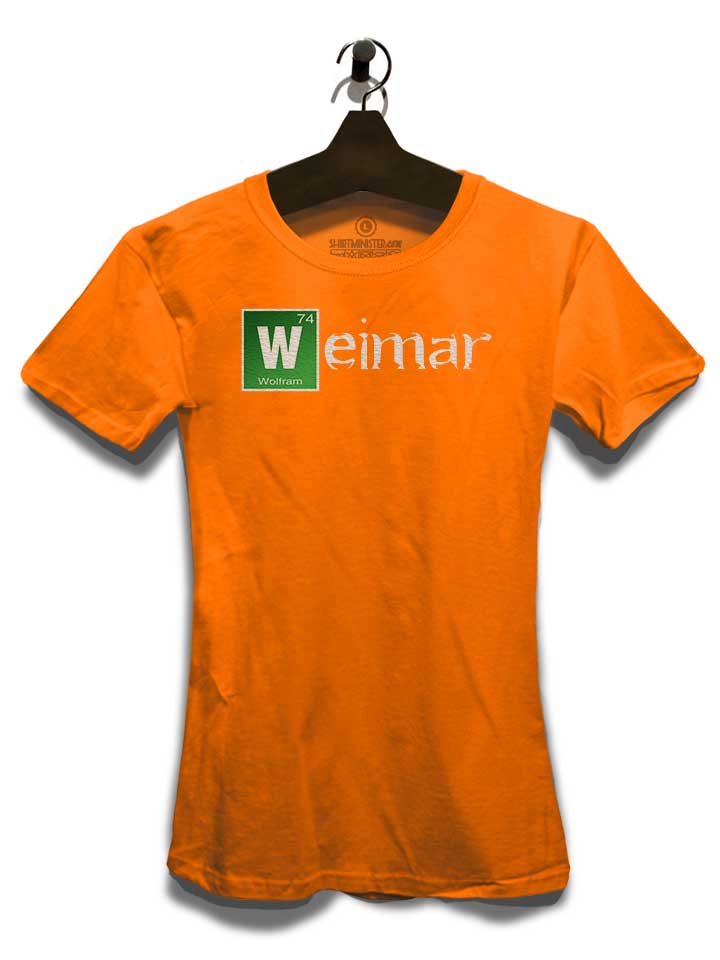 weimar-damen-t-shirt orange 3