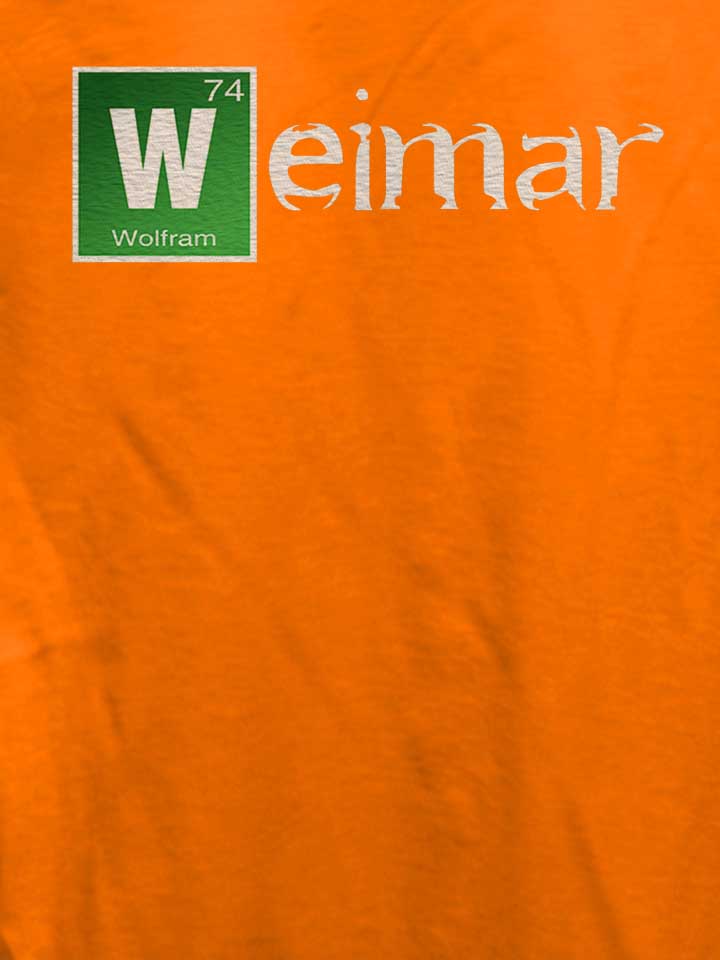 weimar-damen-t-shirt orange 4