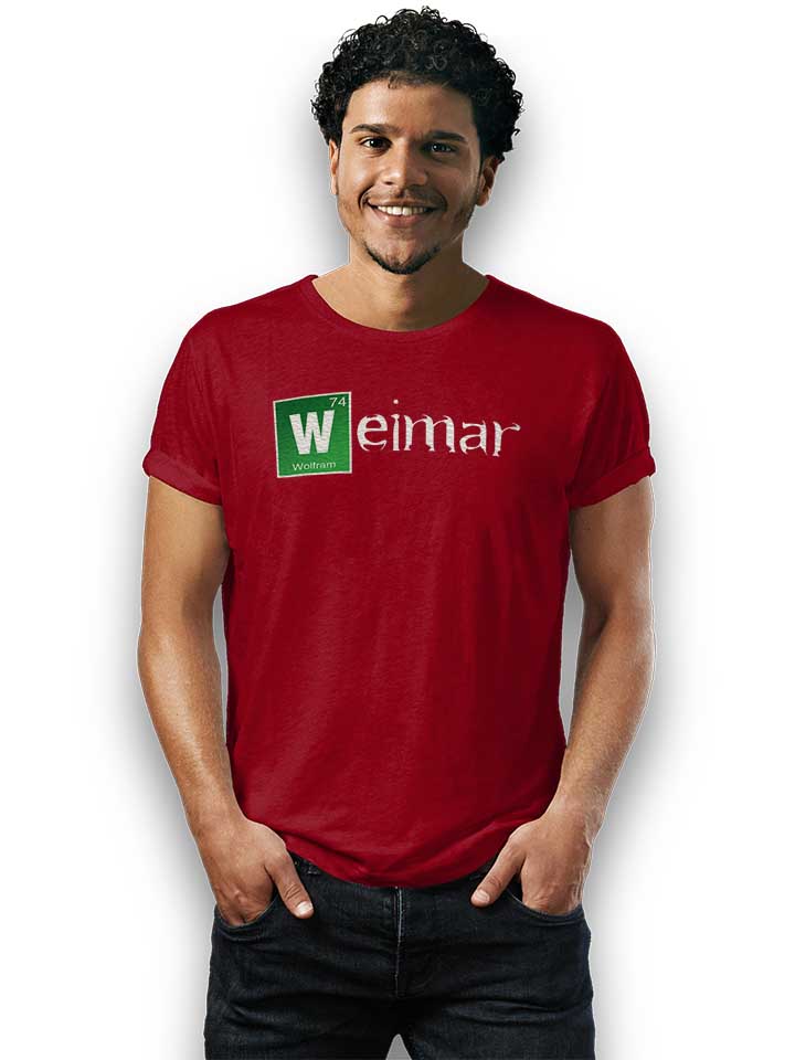 weimar-t-shirt bordeaux 2