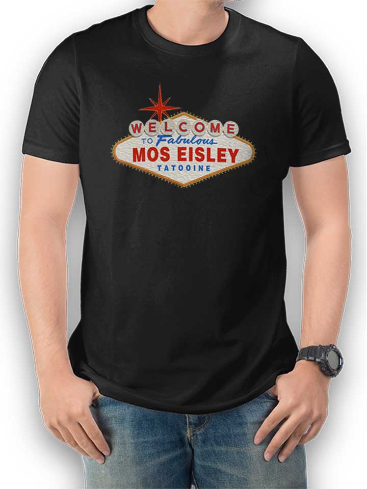 Welcome To Mos Eisley T-Shirt nero L