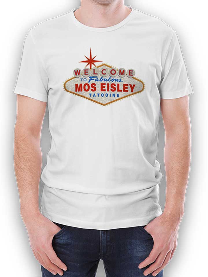 Welcome To Mos Eisley T-Shirt white L