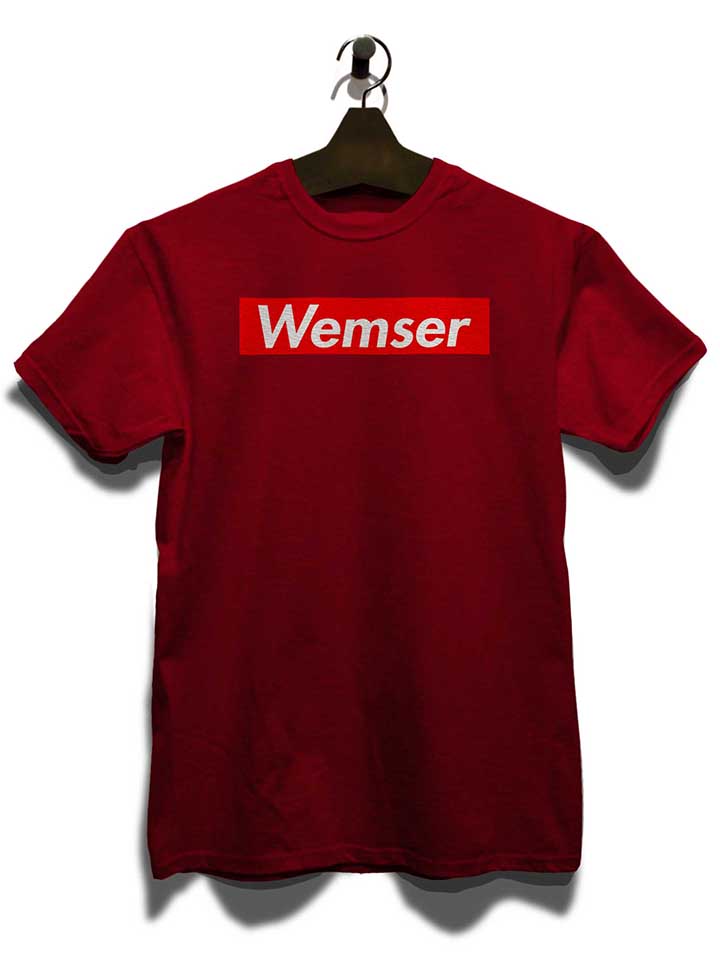 wemser-t-shirt bordeaux 3