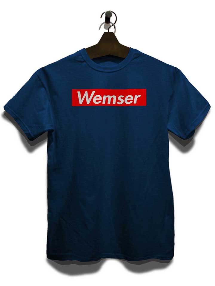 wemser-t-shirt dunkelblau 3