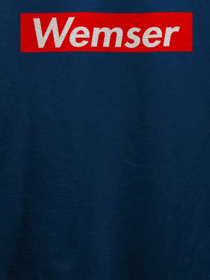 wemser-t-shirt dunkelblau 4