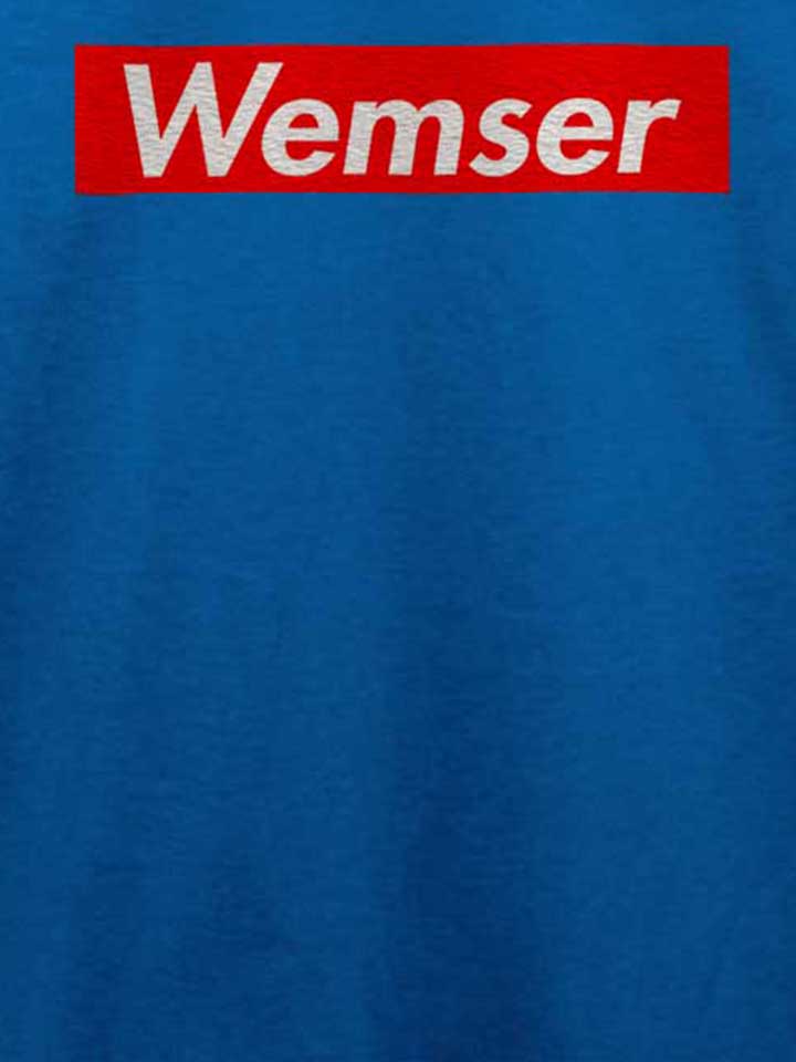 wemser-t-shirt royal 4