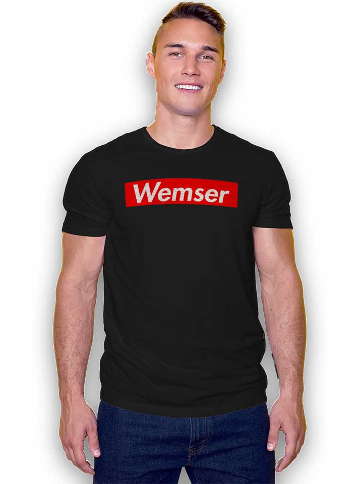 wemser-t-shirt schwarz 2