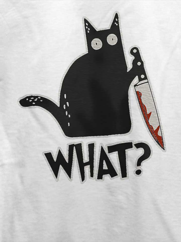what-knife-cat-t-shirt weiss 4