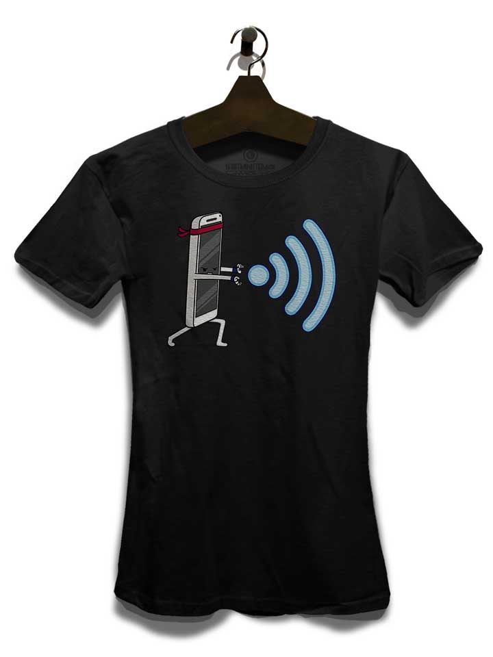 wifi-hadouken-damen-t-shirt schwarz 3