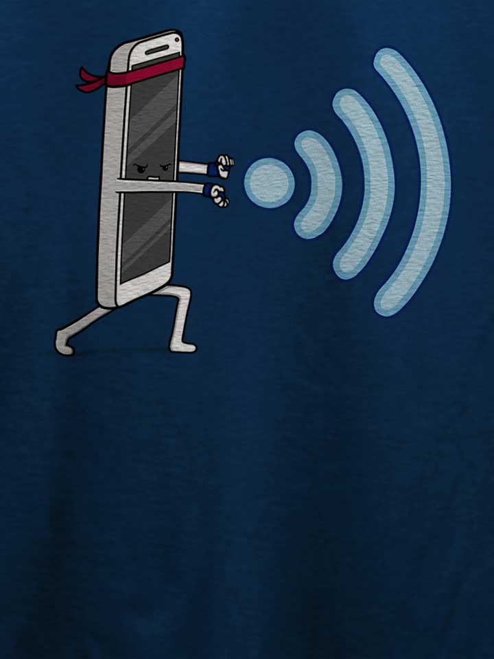wifi-hadouken-t-shirt dunkelblau 4