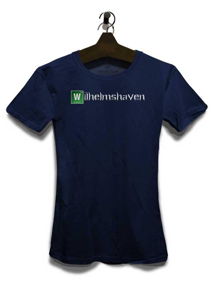 wilhelmshaven-damen-t-shirt dunkelblau 3