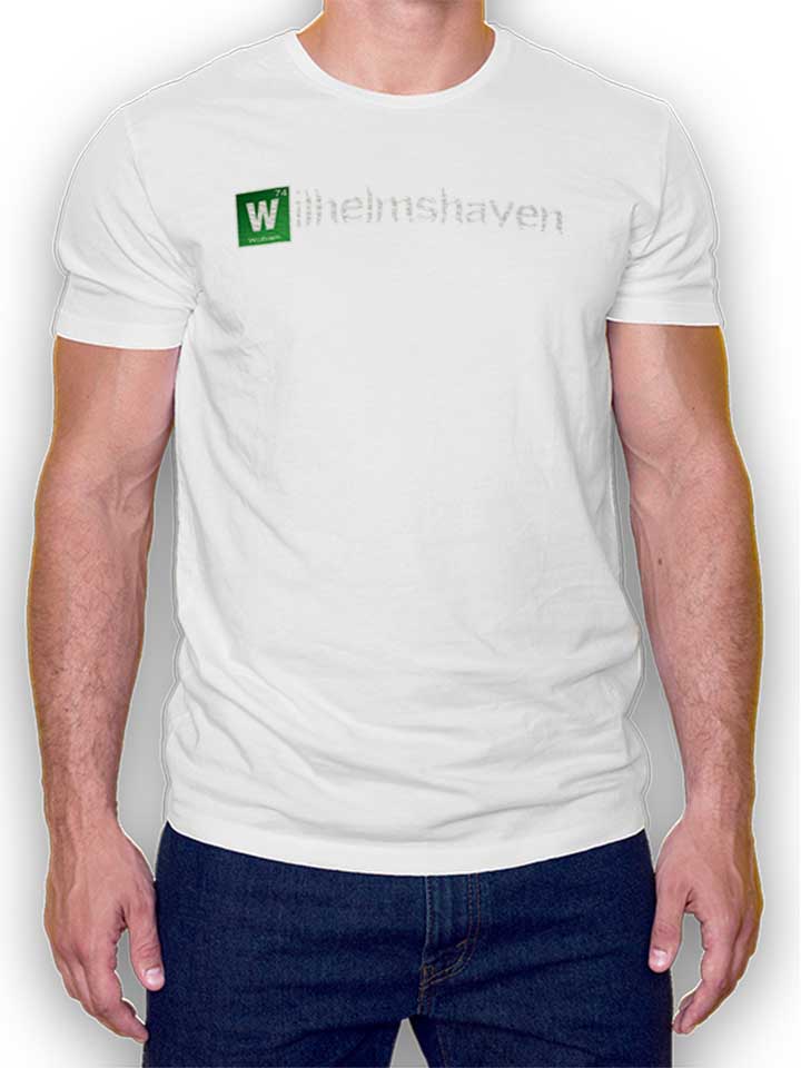 Wilhelmshaven T-Shirt weiss L