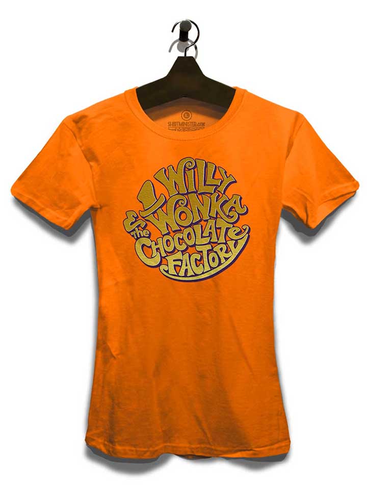 willy-wonka-chocolate-factory-damen-t-shirt orange 3