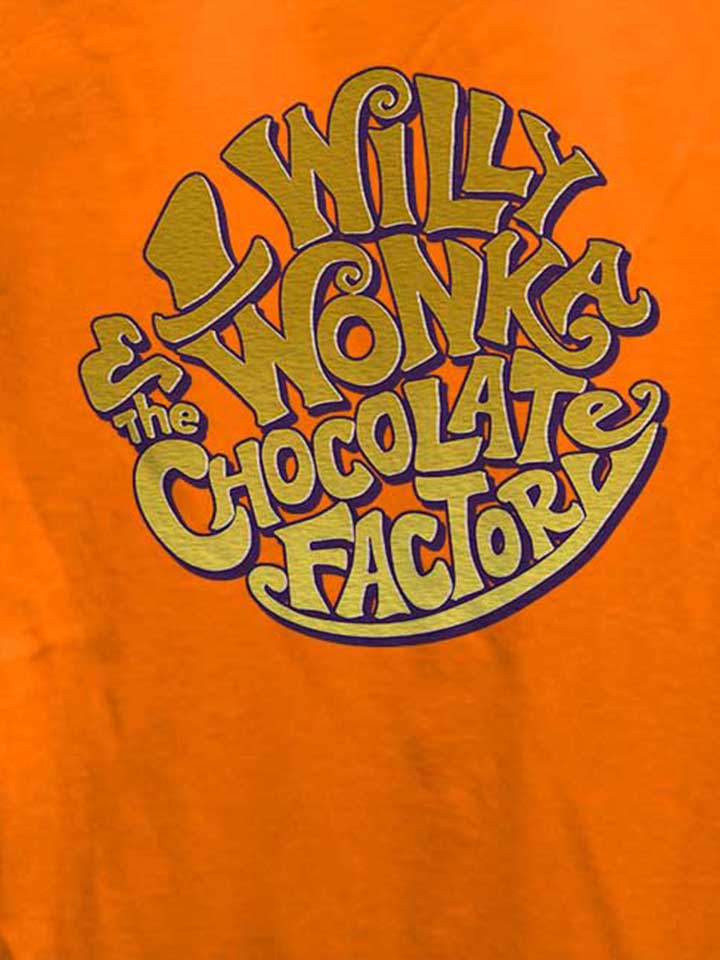 willy-wonka-chocolate-factory-damen-t-shirt orange 4