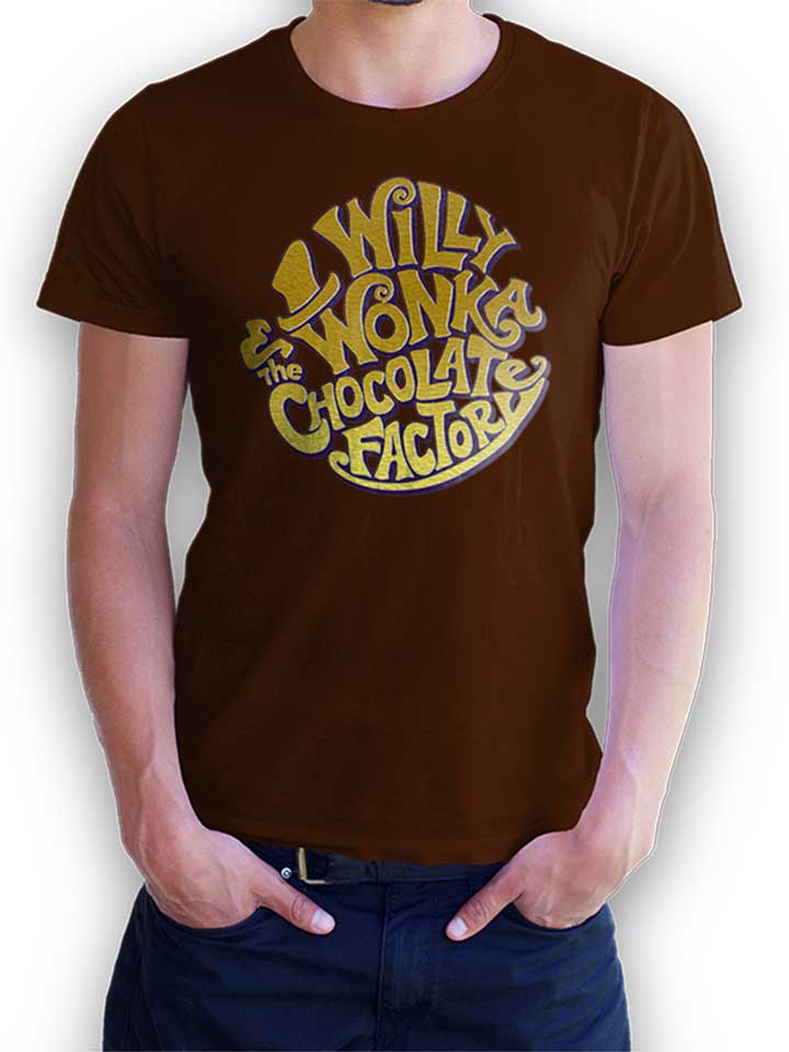 Willy Wonka Chocolate Factory T-Shirt braun L
