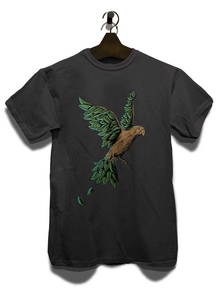 wooden-bird-t-shirt dunkelgrau 3