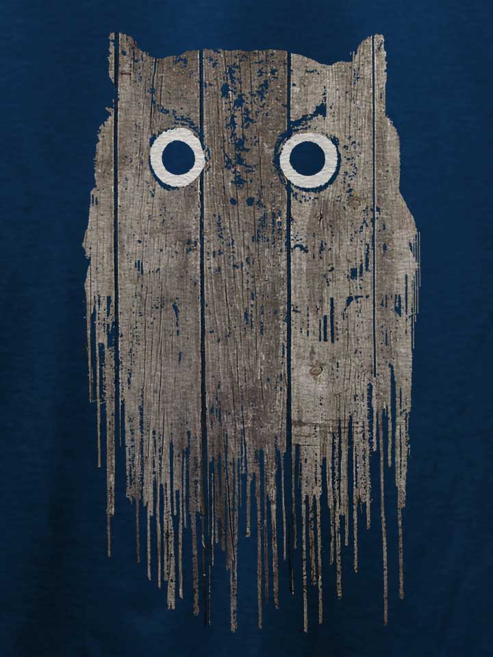 wooden-owl-t-shirt dunkelblau 4