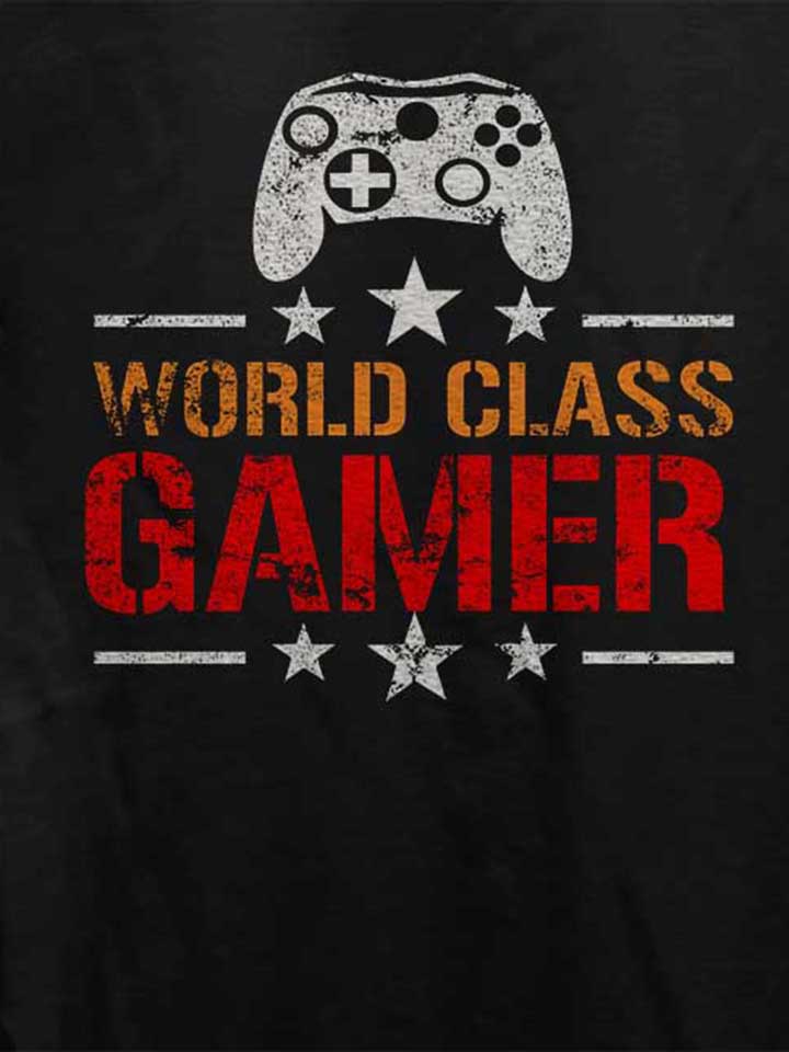 world-class-gamer-vintage-damen-t-shirt schwarz 4