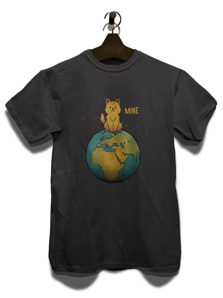 world-is-mine-cat-t-shirt dunkelgrau 3