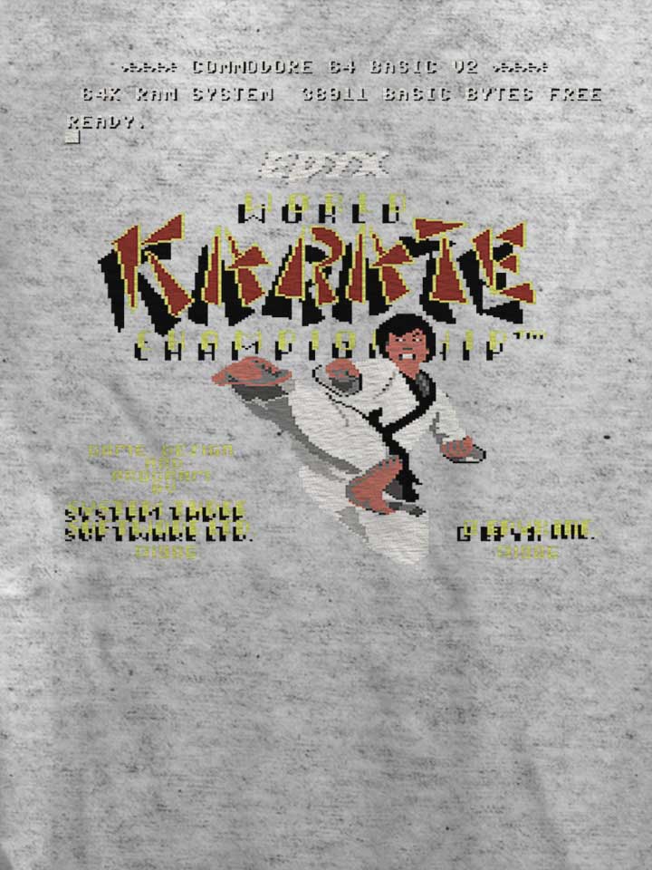 world-karate-championship-damen-t-shirt grau-meliert 4