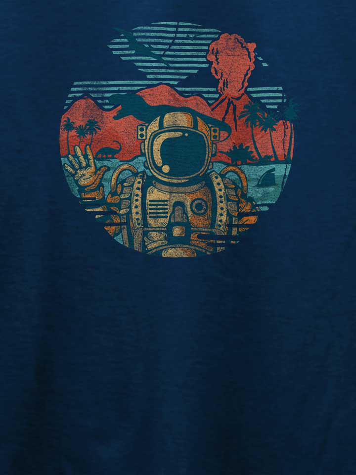 wrong-vacation-astronaut-t-shirt dunkelblau 4