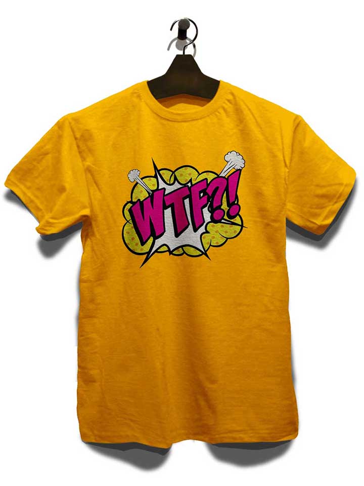 wtf-pop-art-t-shirt gelb 3