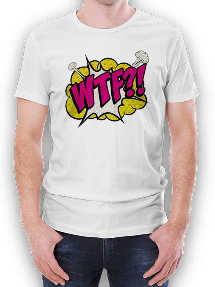 wtf-pop-art-t-shirt weiss 1