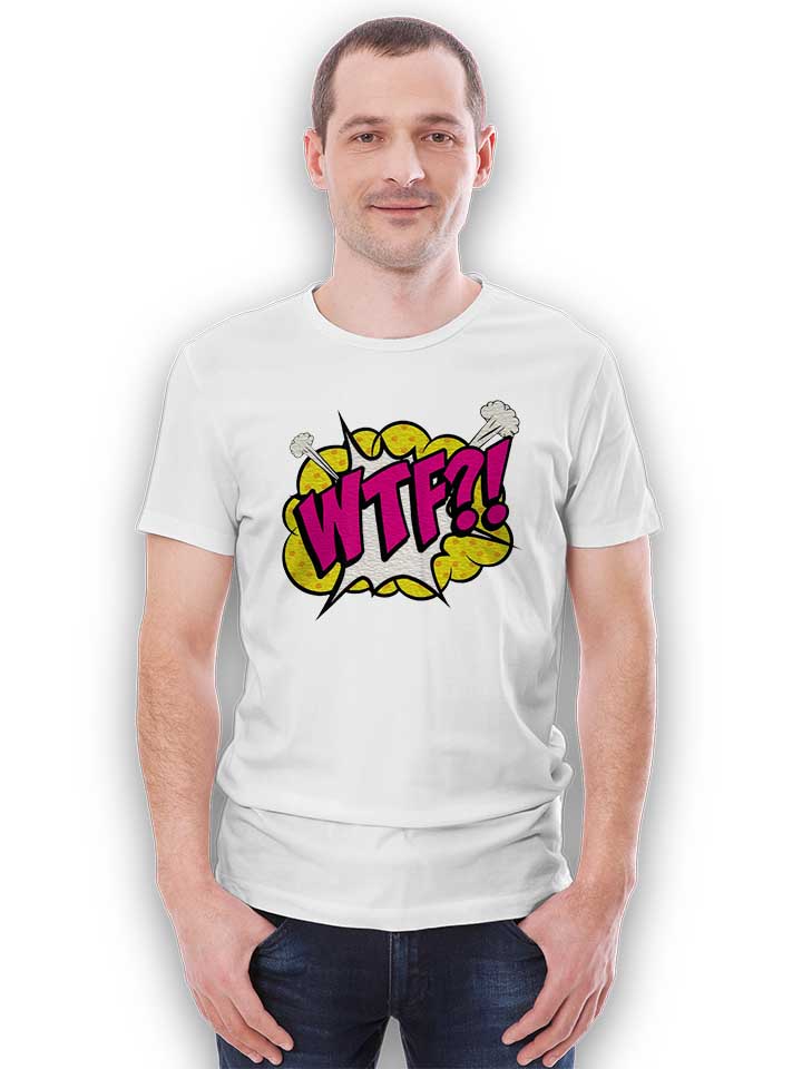 wtf-pop-art-t-shirt weiss 2
