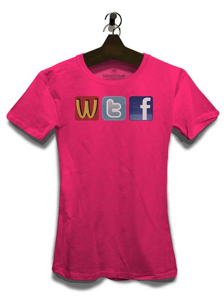 wtf-damen-t-shirt fuchsia 3