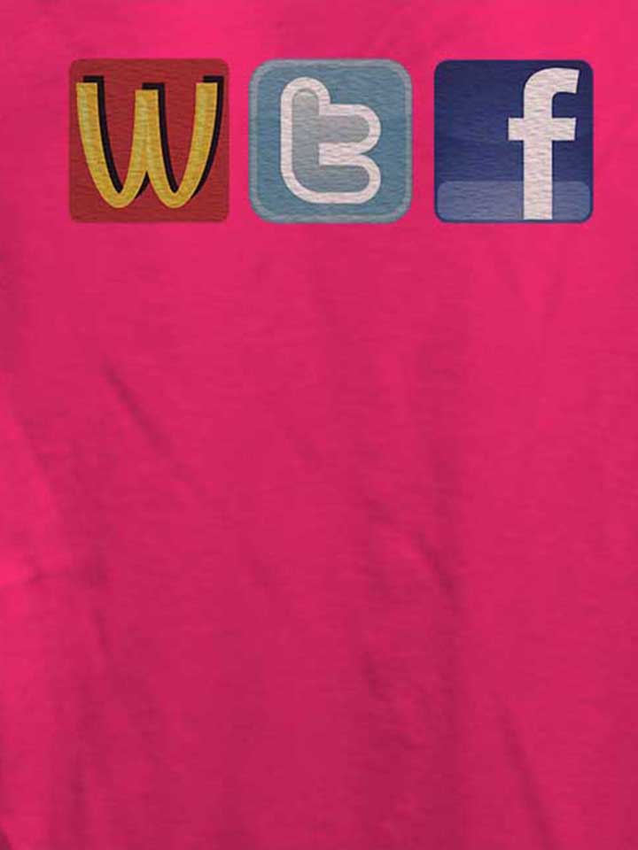 wtf-damen-t-shirt fuchsia 4
