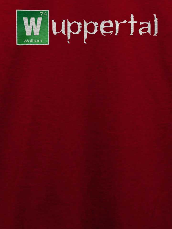 wuppertal-t-shirt bordeaux 4