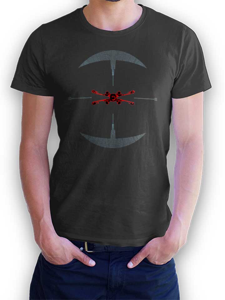 X Wing Target T-Shirt dark-gray L