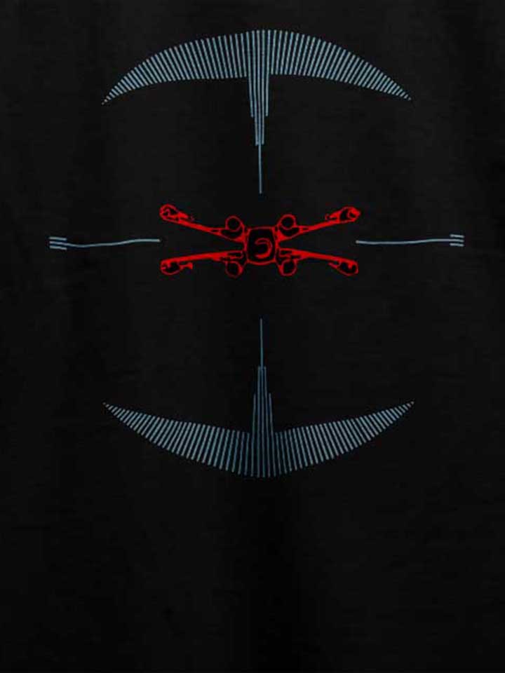x-wing-target-t-shirt schwarz 4