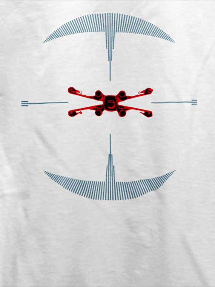 x-wing-target-t-shirt weiss 4