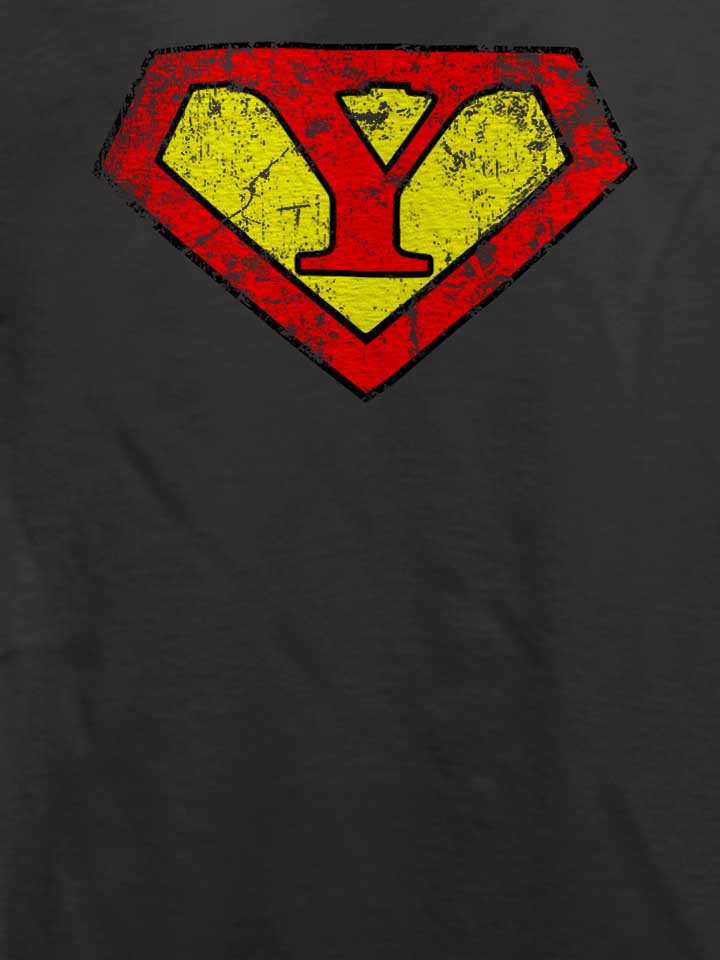 y-buchstabe-logo-vintage-t-shirt dunkelgrau 4