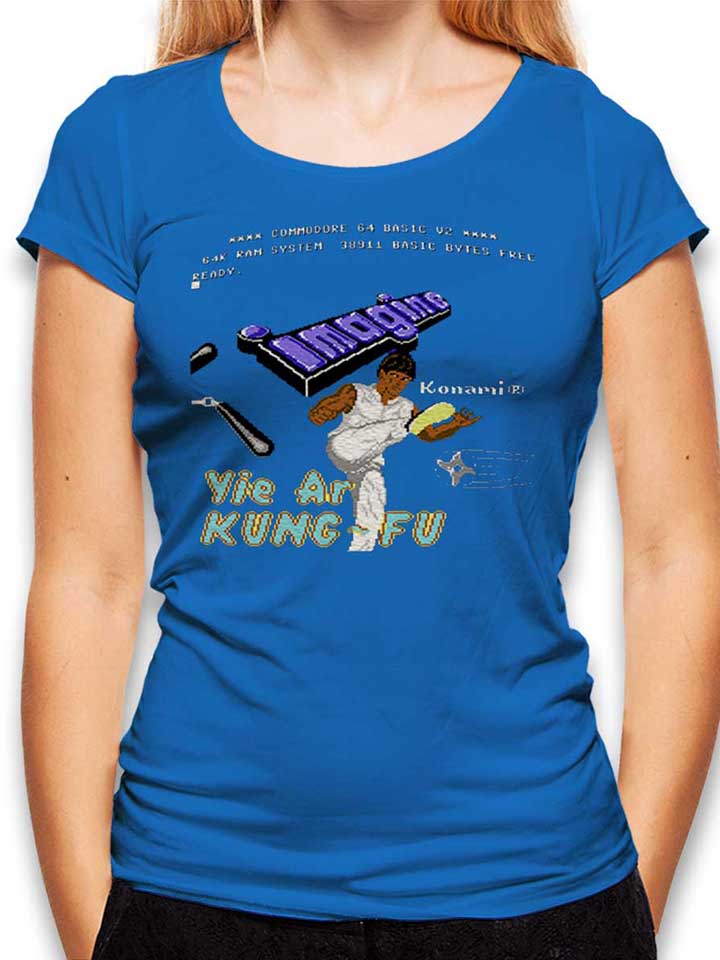 Yie Are Kung Fu Damen T-Shirt royal L