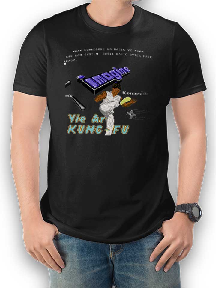 Yie Are Kung Fu T-Shirt schwarz L