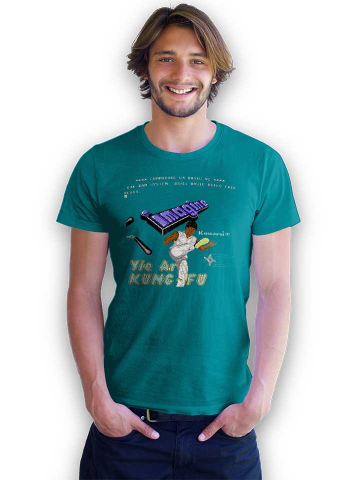 yie-are-kung-fu-t-shirt tuerkis 2