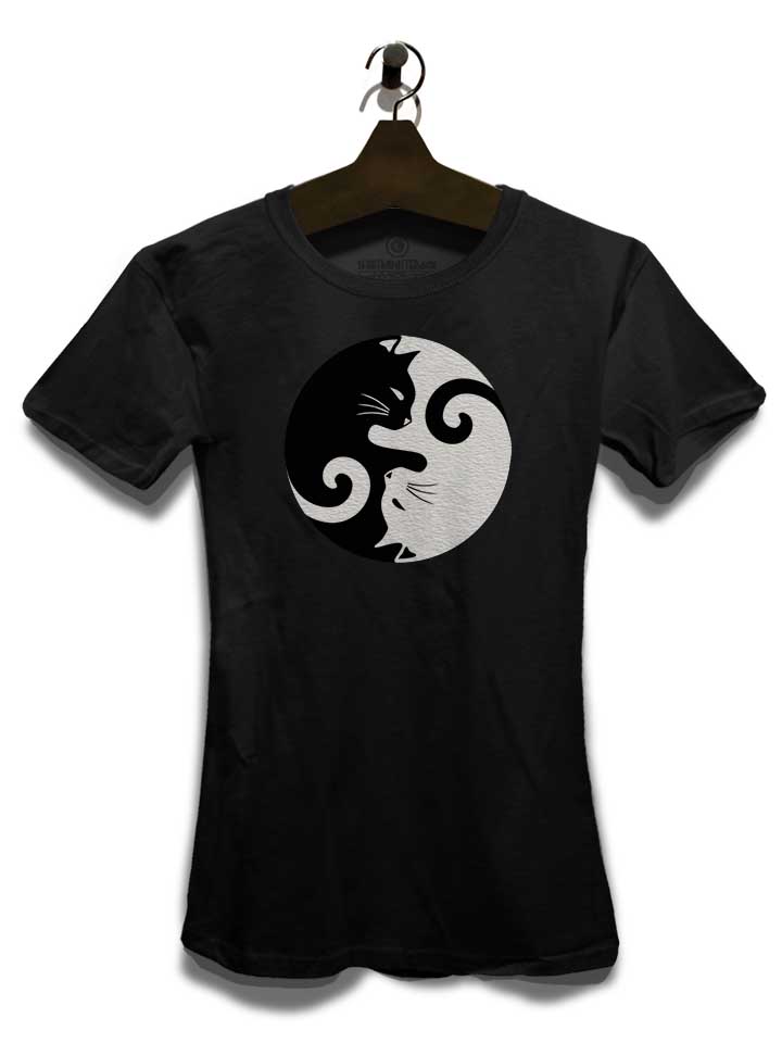 yin-yang-cats-02-damen-t-shirt schwarz 3