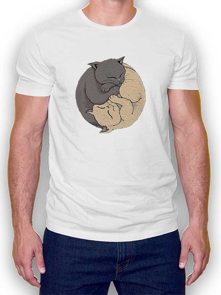 yin-yang-cats-t-shirt weiss 1